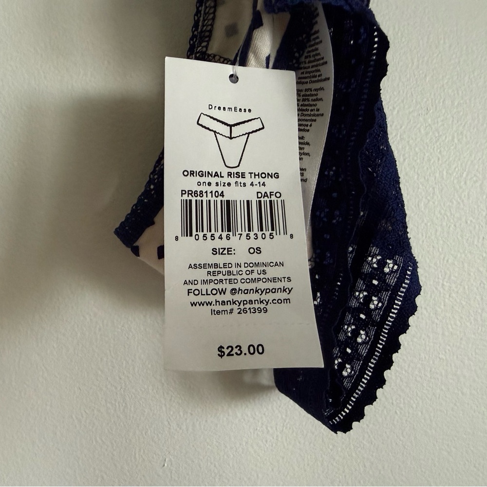 Bundle of Two Hanky Panky Thong OS NEW - Picture 4 of 5